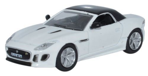 Jaguar F Type - Polaris White 1:76 Oxford Diecast Model