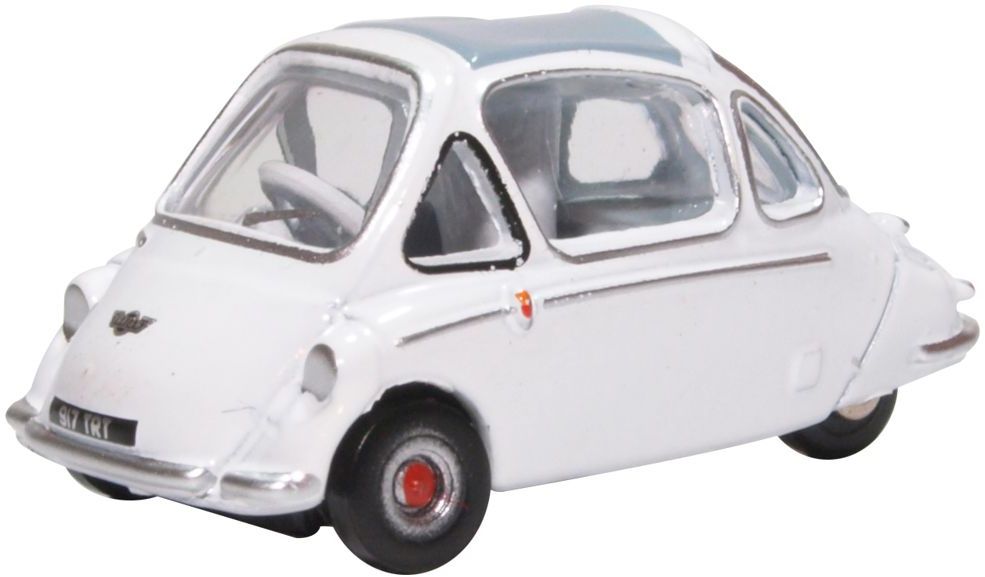 Heinkel Trojan Polar White 1:76 Oxford Diecast Model