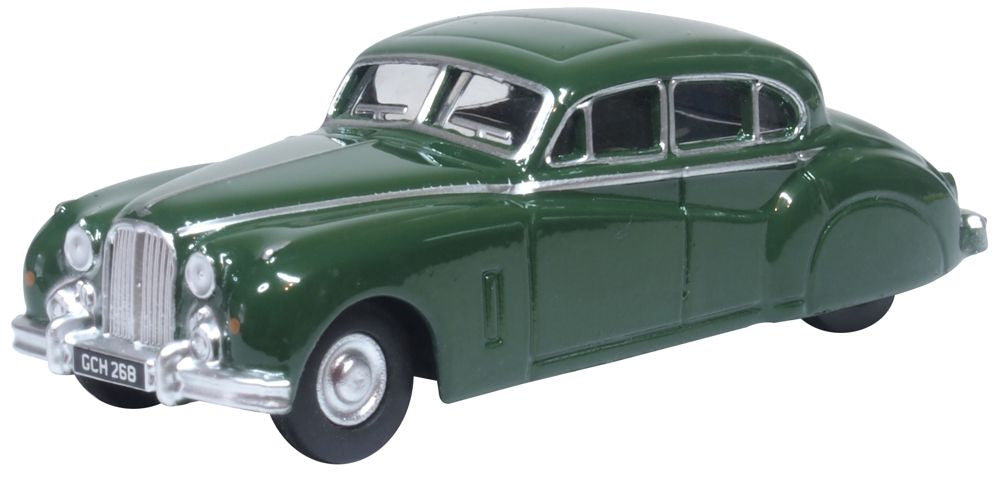 Jaguar MkVII Racing Green 1:76 Oxford Diecast Model