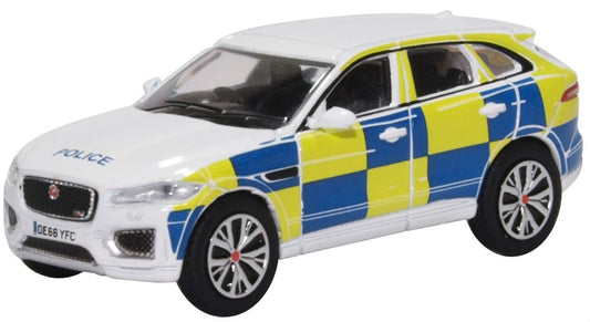 Jaguar F Pace Police 1:76 Oxford Diecast Model