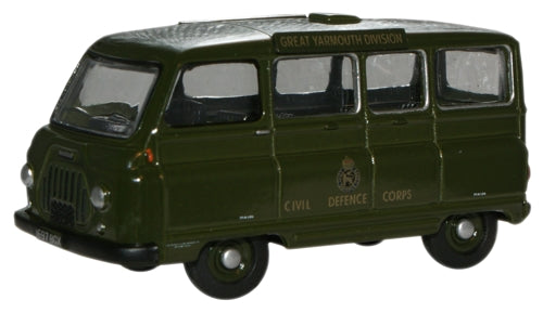 Morris J2 Minibus - Civil Defence 1:76 Oxford Diecast Model