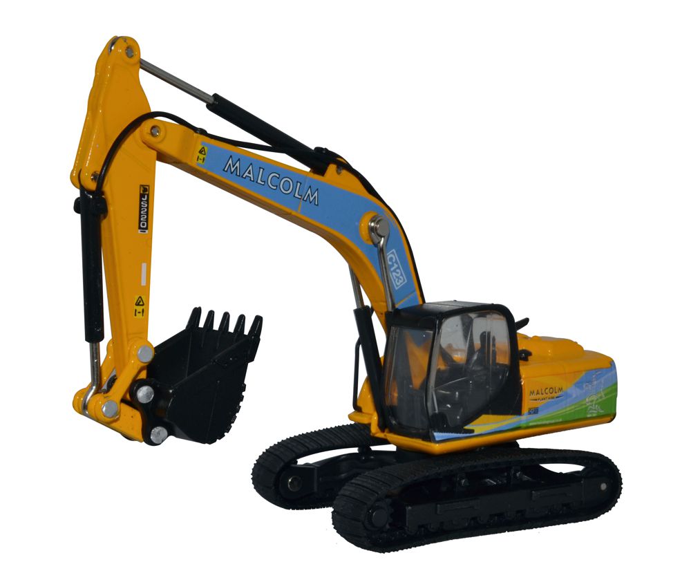JCB JS220 W H Malcolm 1:76 Oxford Diecast Model