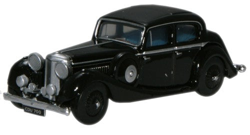 Jaguar SS 2.5 Saloon - Black 1:76 Oxford Diecast Model