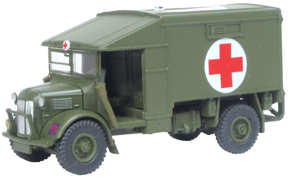 Austin K2 Ambulance 51st Highland Division 1944 1:76 Oxford Diecast Model