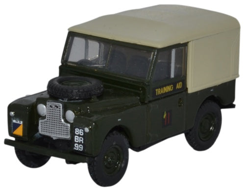 Land Rover Series 1 88 Canvas 6th Training 1:76 Oxford Diecast Model