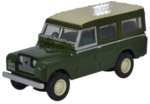 Land Rover Series II Station Wagon - Green 1:76 Oxford Diecast Model