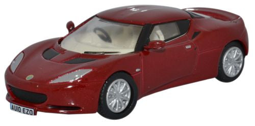 Lotus Evora Red 1:76 Oxford Diecast Model