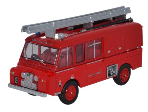 Land Rover FT6 Carmichael Army Fire Servic 1:76 Oxford Diecast Model