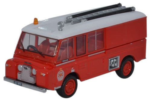 Land Rover FT6 Carmichael New Zealand Fire 1:76 Oxford Diecast Model