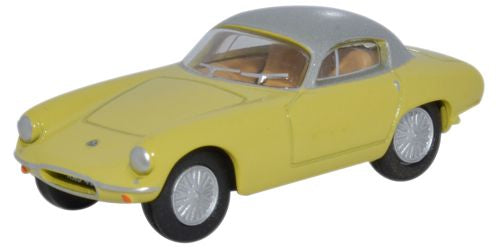 Lotus Elite Sunburst - Yellow/Silver 1:76 Oxford Diecast Model