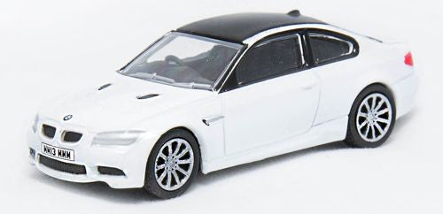 BMW M3 Coupe E92 Mineral White 1:76 Oxford Diecast Model