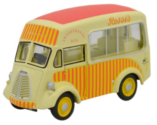 Morris J Ice Cream Van - Rossi's 1:76 Oxford Diecast Model