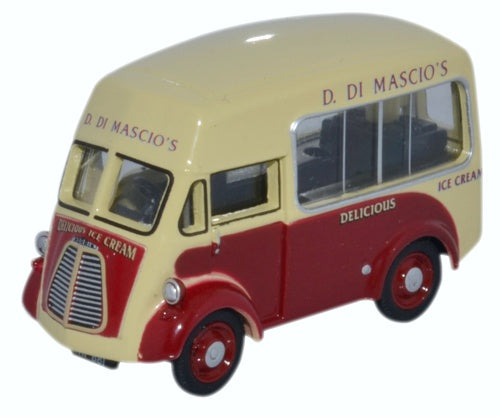 Morris J Ice Cream - Di Mascios 1:76 Oxford Diecast Model
