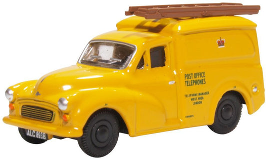 Morris 1000 Post Office Telephones Yellow 1:76 Oxford Diecast Model