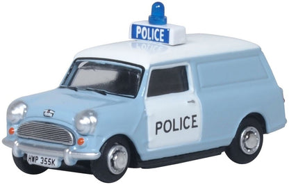 Mini Van West Mercia Police (Panda) 1:76 Oxford Diecast Model