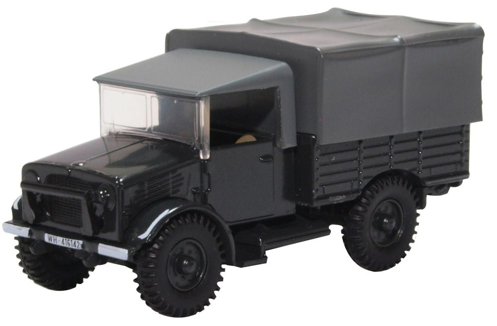 Bedford MWD Captured Luftwaffe 1:76 Oxford Diecast Model