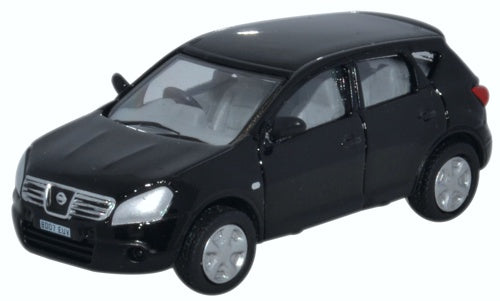 Nissan Qashqai - Black 1:76 Oxford Diecast Model