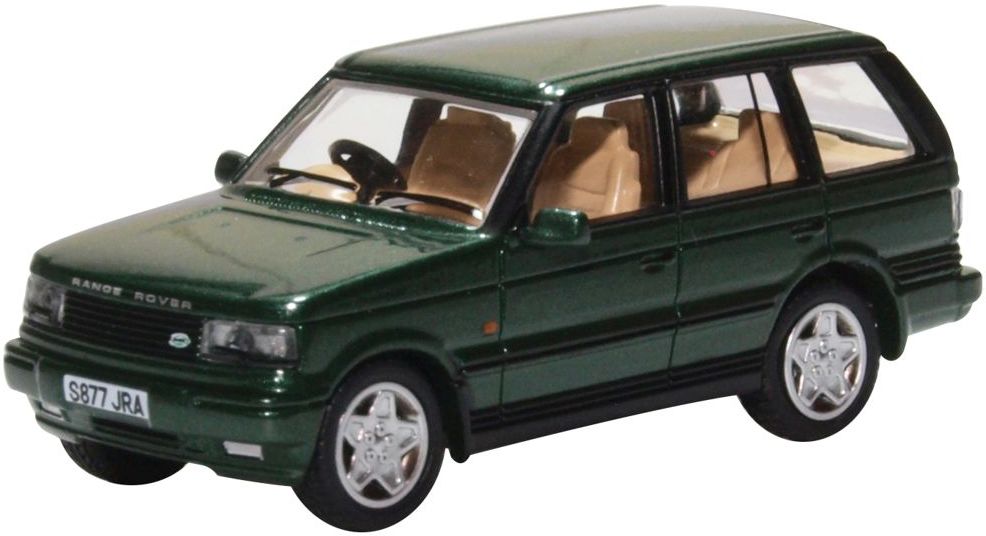 Range Rover P38 Epsom Green 1:76 Oxford Diecast Model