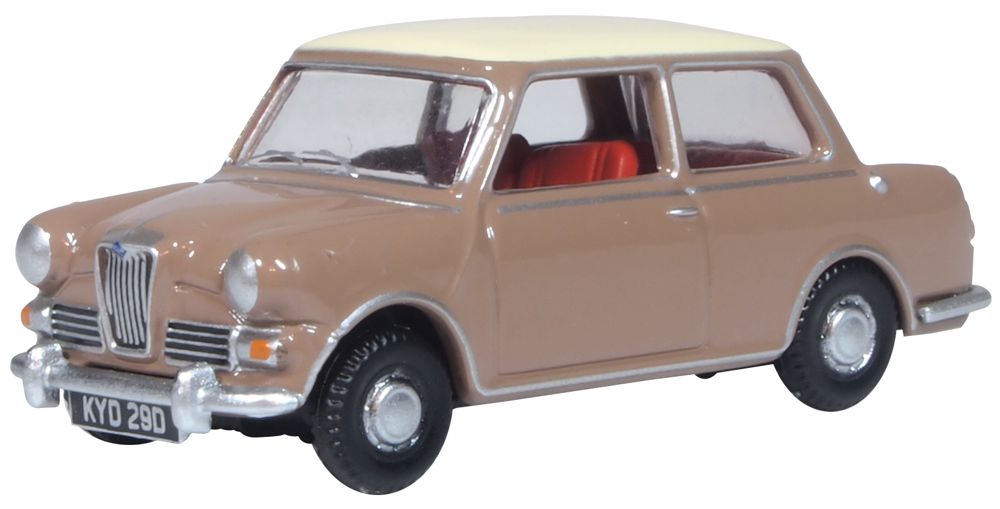 Riley Elf MkIII Arianca Beige/Pale Ivory 1:76 Oxford Diecast Model