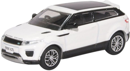 Range Rover Evoque Coupe (Facelift) White 1:76 Oxford Diecast Model