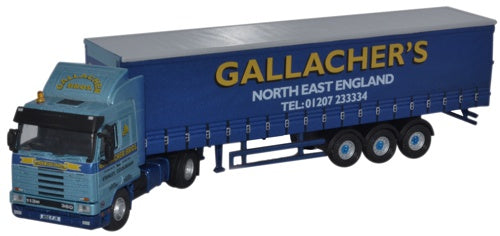 Scania 113 40ft C/side - Gallacher Bros 1:76 Oxford Diecast Model