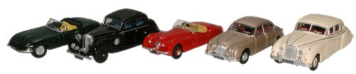 Jaguar Collection 5Pc 1:76 Oxford Diecast Model