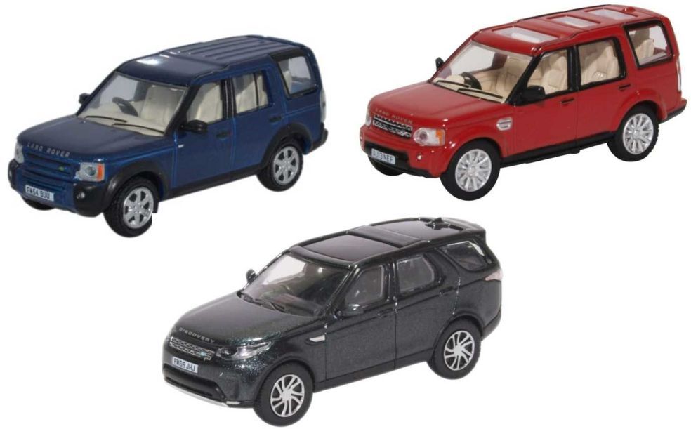 Land Rover Discovery Set 3/4/5 (3 Piece) 1:76 Oxford Diecast Model