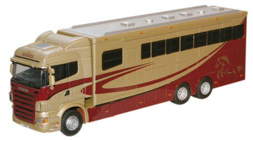 Scania 420 Highline - Horsebox 1:76 Oxford Diecast Model
