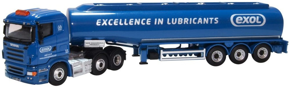 Scania Highline Tanker Exol 1:76 Oxford Diecast Model