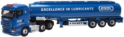 Scania Highline Tanker Exol 1:76 Oxford Diecast Model