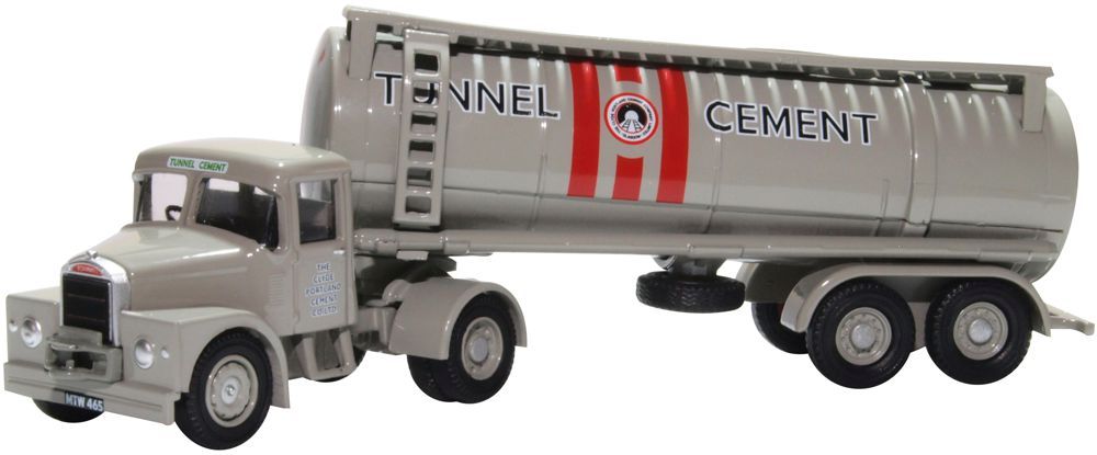 Scammell Highwayman Tanker Tunnel Cement 1:76 Oxford Diecast Model