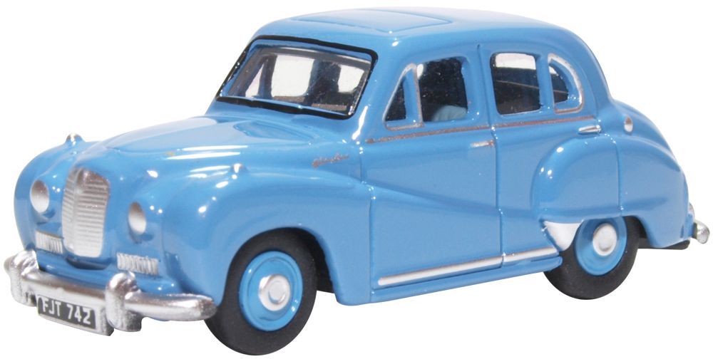 Austin Somerset Romney Blue 1:76 Oxford Diecast Model