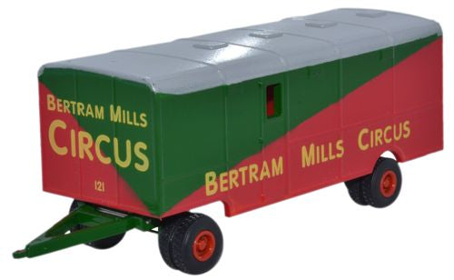 Showmans Trailer - Bertram Mills 1:76 Oxford Diecast Model
