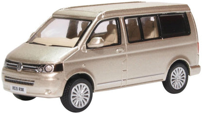 VW T5 Camper Sand Beige 1:76 Oxford Diecast Model