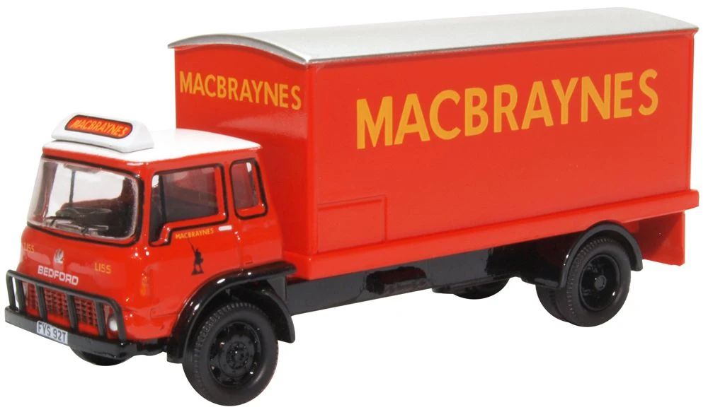 Bedford TK Box Van Macbraynes 1:76 Oxford Diecast Model