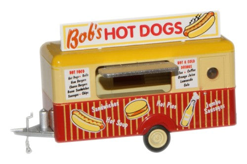 Mobile Trailer - Bob's Hot Dogs 1:76 Oxford Diecast Model
