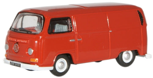 VW T2 Van - Senegal Red 1:76 Oxford Diecast Model