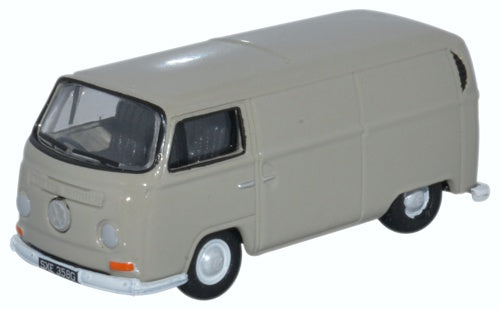 VW T2 Bay Window Van - Lt Grey 1:76 Oxford Diecast Model