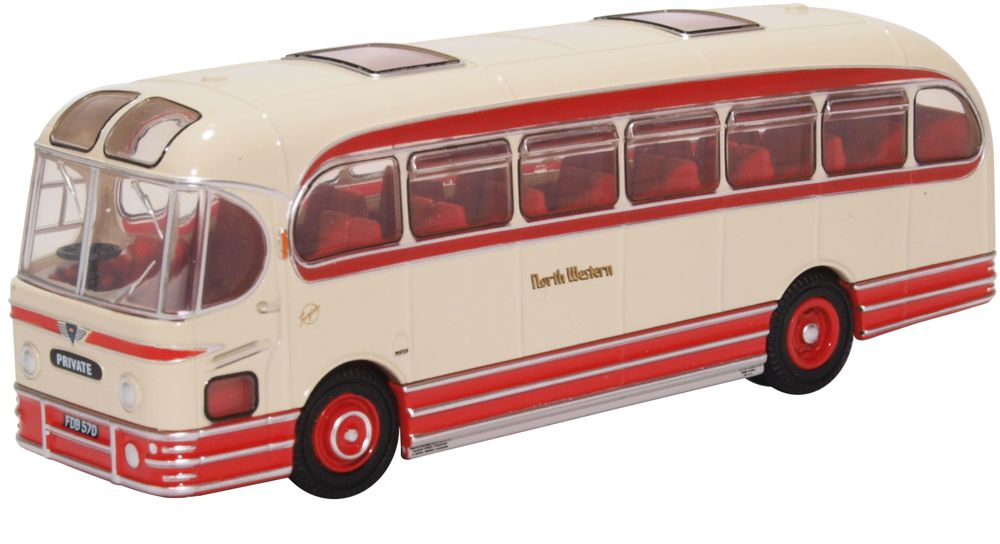 Weymann Fanfare North Western 1:76 Oxford Diecast Model