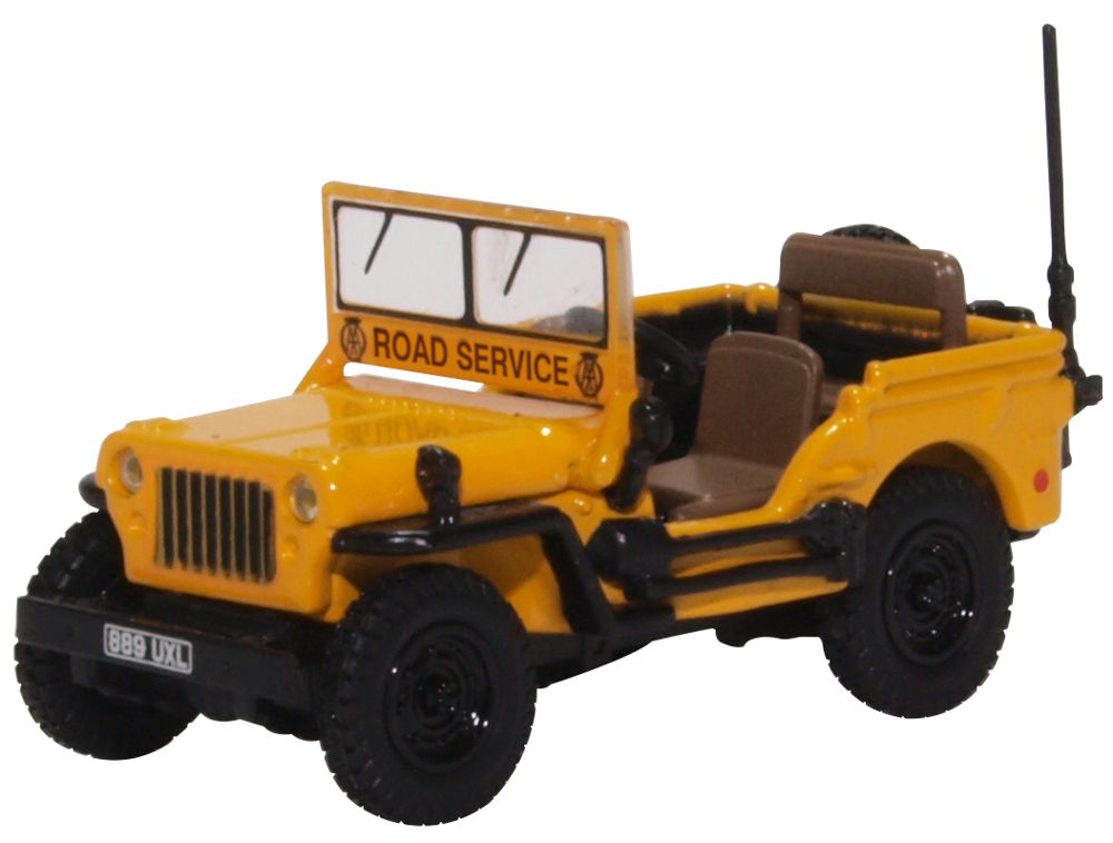 Willys MB AA 1:76 Oxford Diecast Model