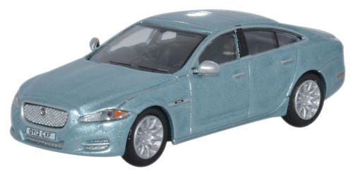Jaguar XJ - Crystal Blue 1:76 Oxford Diecast Model