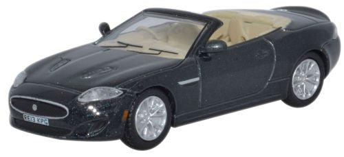 Jaguar XK Convertible - Ultimate Black 1:76 Oxford Diecast Model