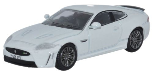 Jaguar XKR-S 2 Dr Coupe - Polaris White 1:76 Oxford Diecast Model