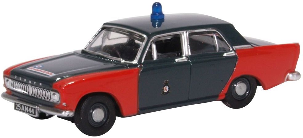 Ford Zephyr Bomb Disposal 1:76 Oxford Diecast Model
