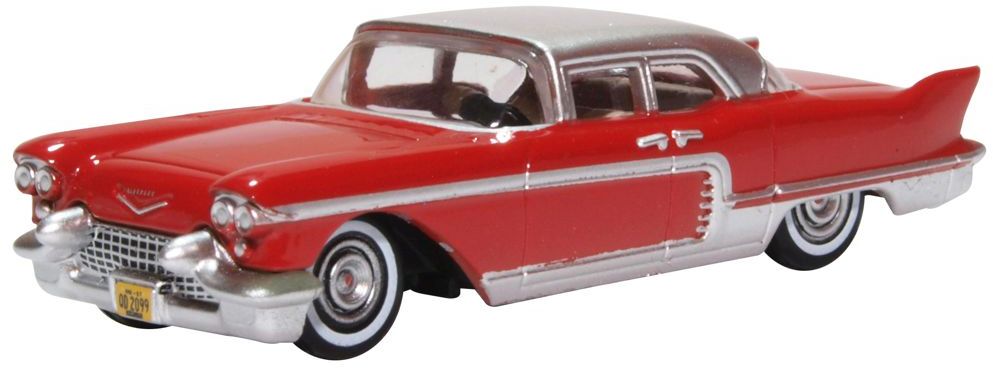 Cadillac Eldorado Brougham 1957 Dakota Red 1:87 Oxford Diecast Model