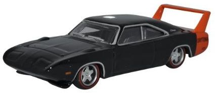 Dodge Charger Daytona 1969 Black 1:87 Oxford Diecast Model