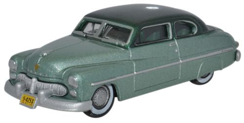Mercury 1949 Adelia - Green & Mogul Green 1:87 Oxford Diecast Model
