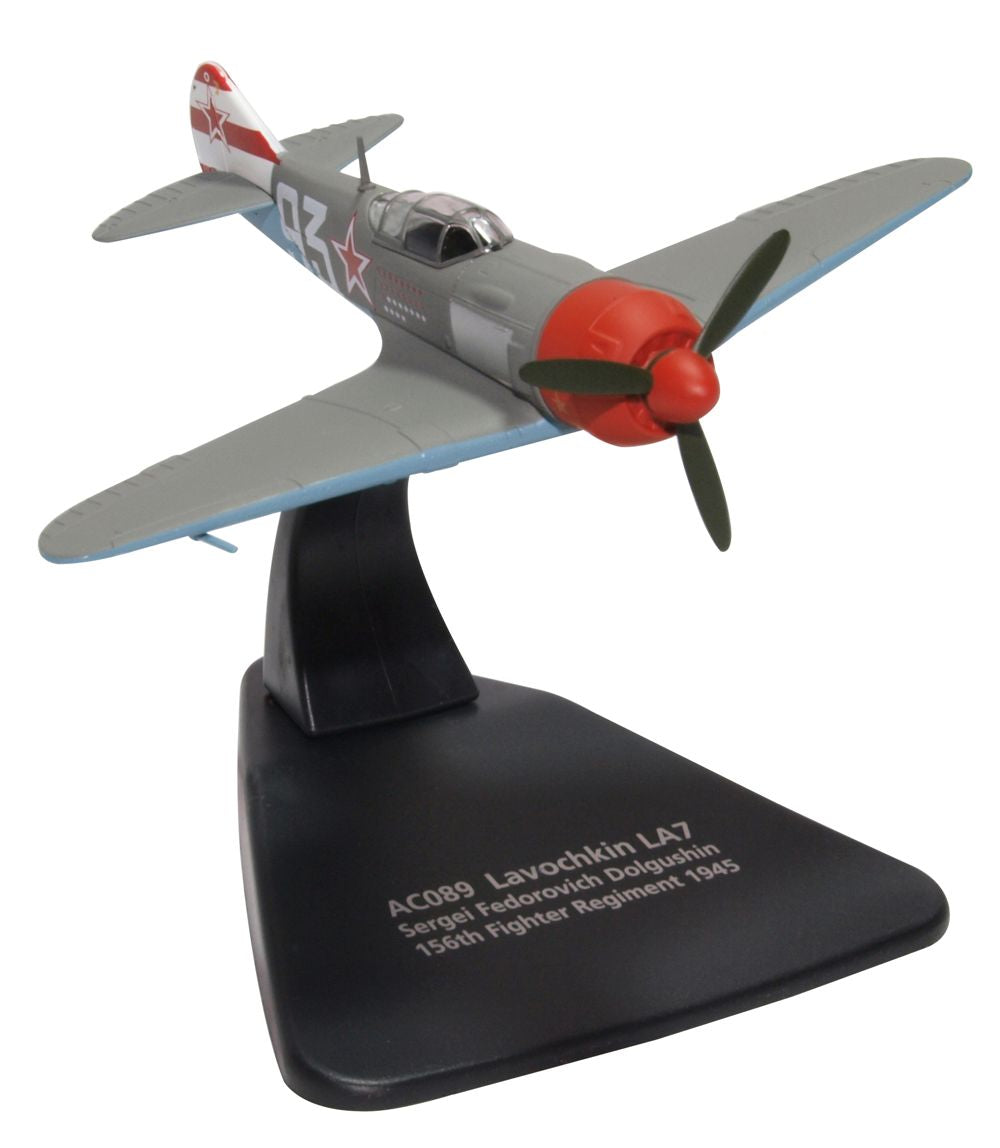 Available To Order – Lavochkin LA7 Sergei Federovich Dolgushin 1:72 Oxford Diecast Model (OXF AC089)