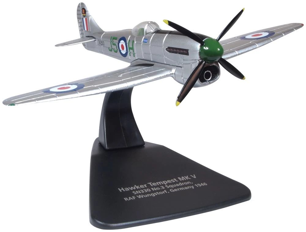 Hawker Tempest MkV RAF SN330 3 Squadron 1:72 Oxford Diecast Model