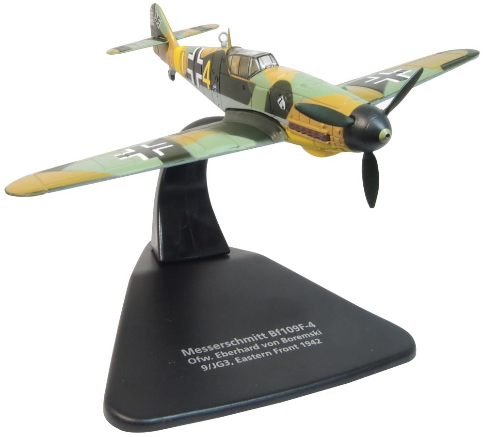 Messerschmitt Bf 109F-4/Trop104-Victory Ace Eberhard von Boremski 1:72 Oxford Diecast Model
